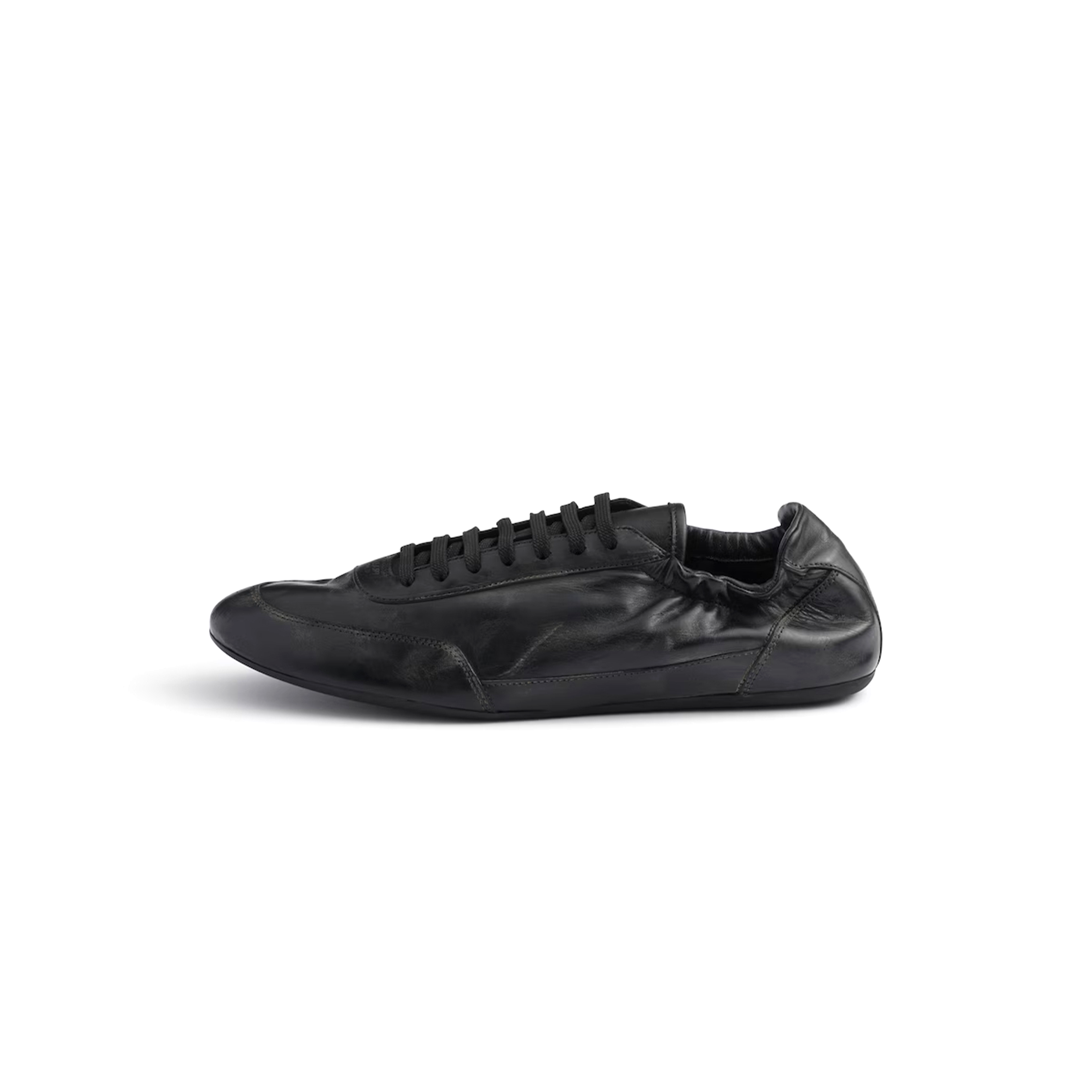 PRADA COLLAPSE LEATHER SNEAKERS 2EG479